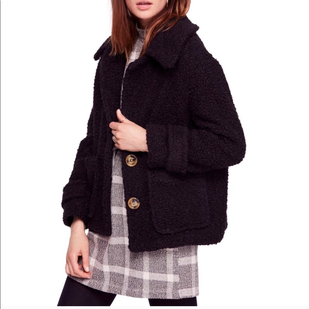 Free People teddy jacket